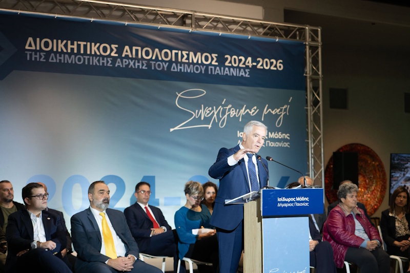 Δήμος Παιανίας: Ο Μάδης δίνει πολιτικό βάρος στο έργο και στις γειτονιές (Βίντεο)